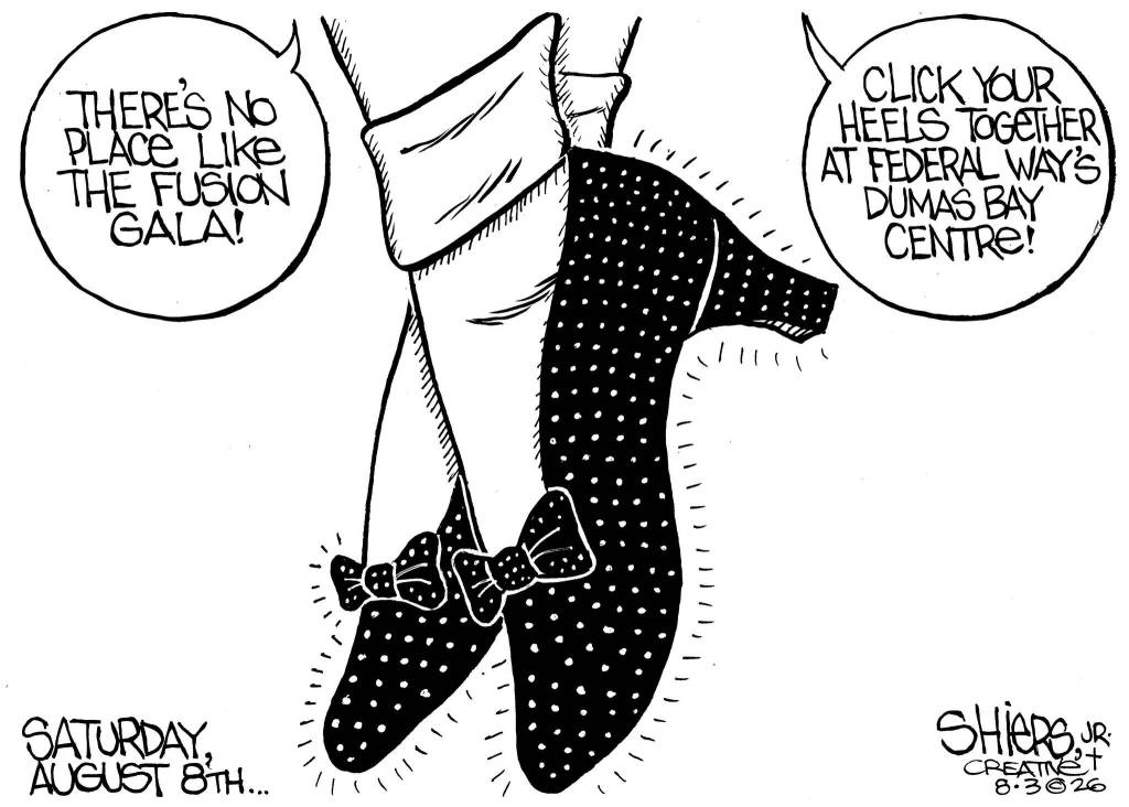 Cartoon by Frank Shiers.